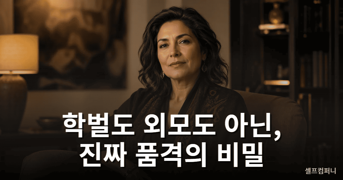 품격 있는 사람의 특징 – 조용한 자신감과 내면의 힘을 가진 사람