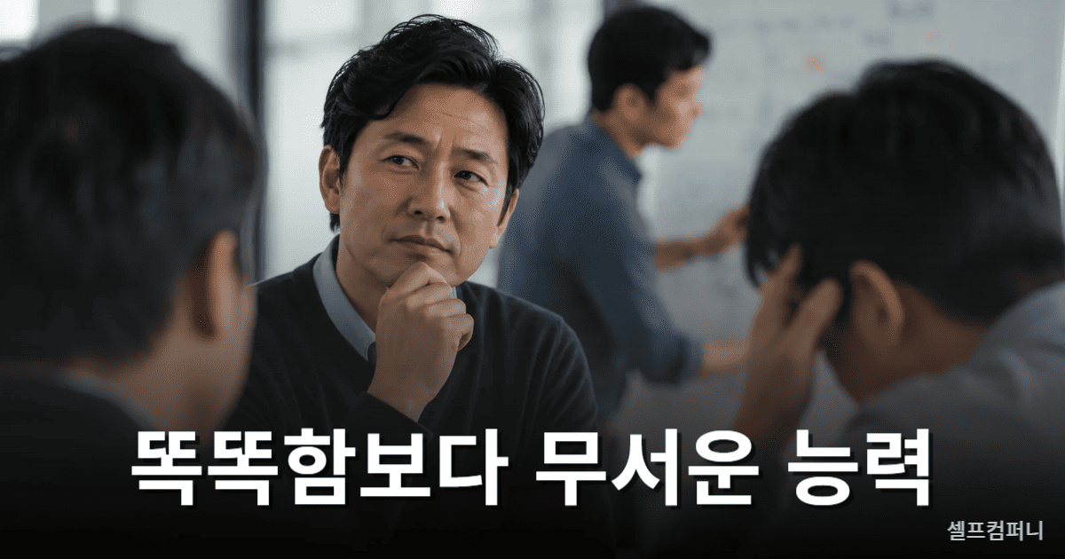 통찰력 있는 사람 특징을 설명하는 대표 이미지