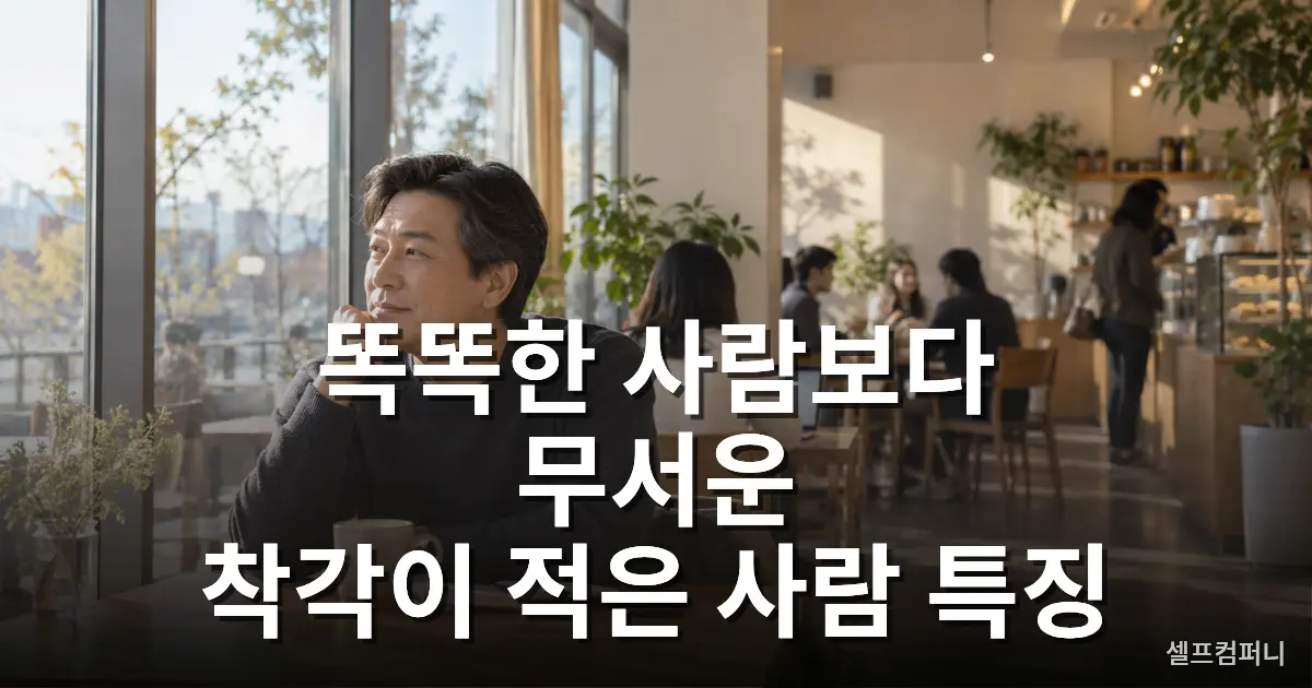 착각이 적은 사람